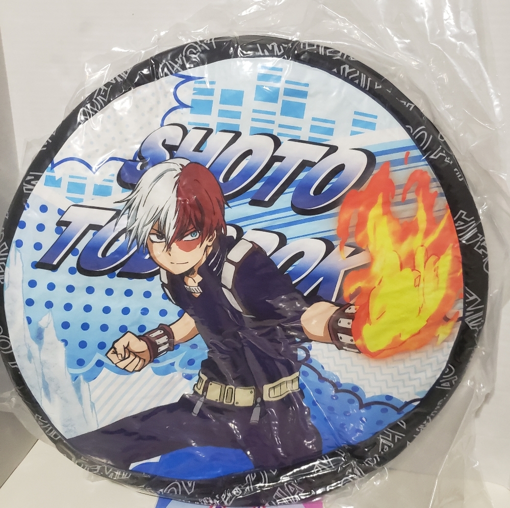 My Hero Academia Shiti Todoroki Premium Big Round Cushion